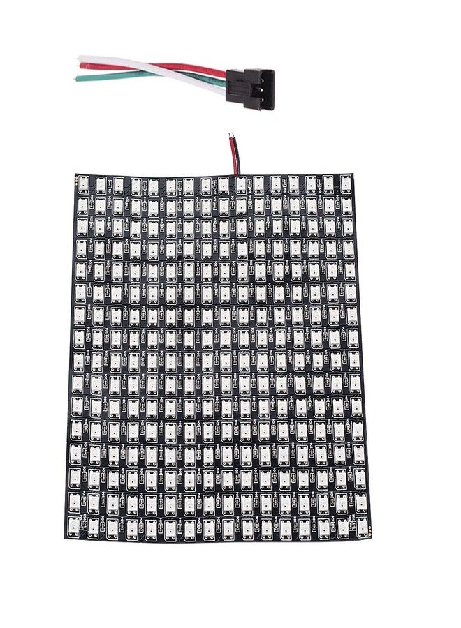 BTF-LIGHTING WS2812B ECO RGB Alloy Wires 5050SMD Individual Addressable 16X16 256 Pixels LED Matrix Flexible FPCB Full Color Works with WLED,SP802E,etc Controllers Image Video Text Display DC5V - Image 1